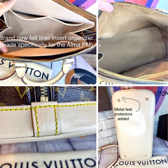Louis Vuitton Alma PM Crossbody Custom - Picture 14 of 16